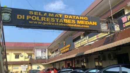Foto: Markas Polrestabes Medan.