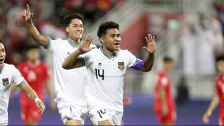 Foto: Gol tunggal Asnawi bawa Indonesia tundukkan Vietnam di Piala Asia 2023.