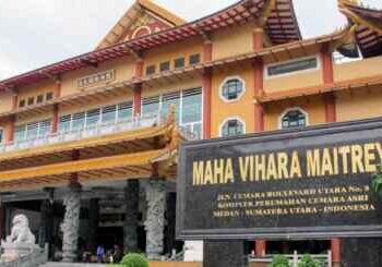 Sempat Dikira Gagal, Maha Vihara Maitreya di Cemara Asri Berdiri Megah