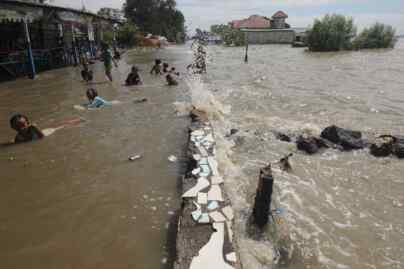 Foto: Banjir rob.