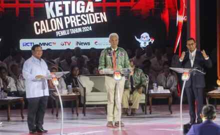 Foto: Debat Ketiga