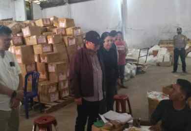 Foto: Gudang KPU Medan