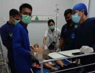 Tabrakan Maut! Mobil Hantam Sepeda Motor di Marelan, 1 Orang Tewas