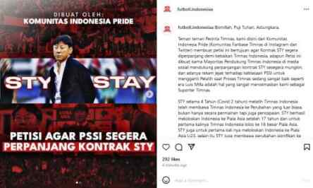 Foto: Petisi Shin Tae-yong