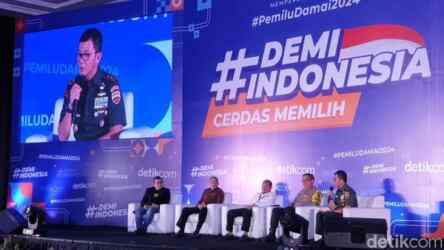 Foto: Pangdam I/BB Mayjen Mochammad Hasan mengikuti acara #Demi Indonesia Cerdas Memilih di Medan.