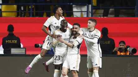 Foto: Real Madrid menyingkirkan Atletico Madrid untuk melangkah ke partai final Piala Super Spanyol.