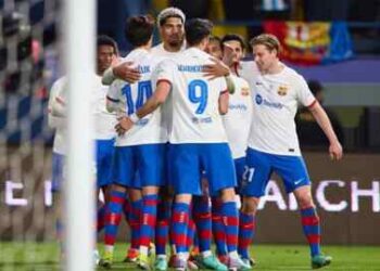 Barcelona ke Final Piala Super Spanyol Tantang Madrid