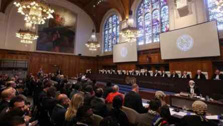 Foto: Sidang Mahkamah Internasional.