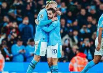 Atasi Brentford, Man City Pangkas Jarak dari Liverpool