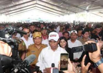 Mentan di Medan