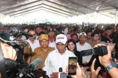 Foto: Mentan di Medan