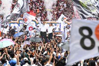 Foto: Kampanye AMIN di JIS