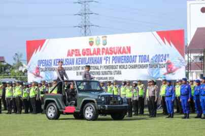 Foto: Pengamanan F1 Pwerboat