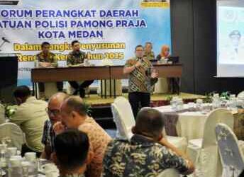Kasat Satpol PP Medan Rakhmat Adisyah Putra Harahap
