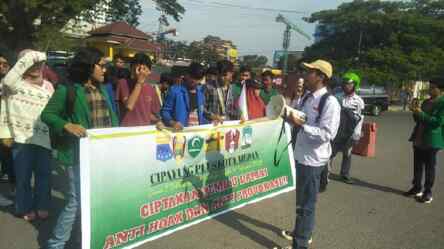 Foto: Mahasiswa Cipayung Plus