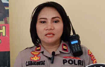 Cek TPS, Kapolsek Medan Tuntungan Ditabrak
