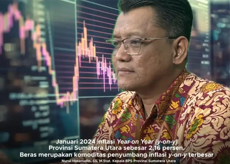 Foto: kepala bps sumut