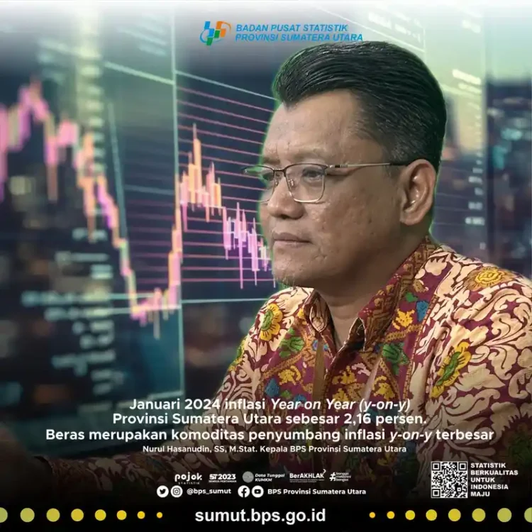 Foto: kepala bps sumut