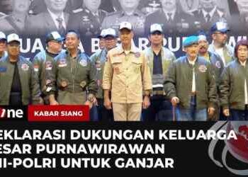 Purnawirawan TNI AU Dukung Ganjar-Mahfud