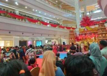 Warga Medan Padati Perayaan Imlek 2024