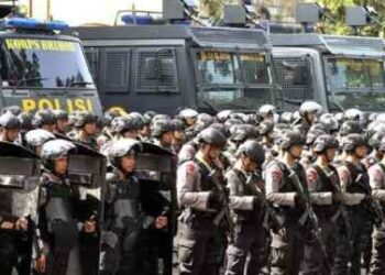 Polisi Turunkan 2.292 Personel Amankan Debat Capres Malam Ini