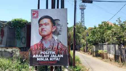 Foto: Politik Ninja Kaesang Pangarep.