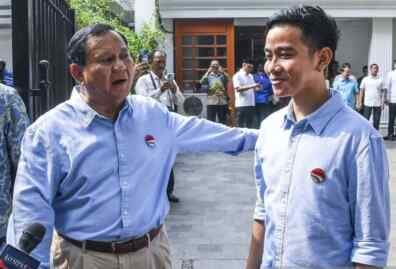 Foto: Prabowo dan Gibran.