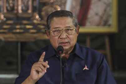 Foto: Presiden ke-6 RI Susilo Bambang Yudhoyono (SBY) menyebut rakyat Indonesia mengalami hidup penuh tekanan dan kesulitan dalam lima tahun terakhir.