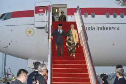 Foto: Wapres Ma'ruf Amin didampingi istri Wury Ma'ruf Amin bertolak menuju Abu Dhabi.