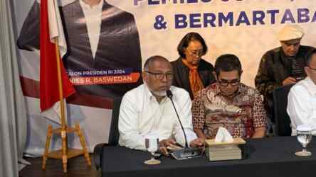 Foto: Anggota dewan pakar Timnas AMIN, Bambang Widjojanto.