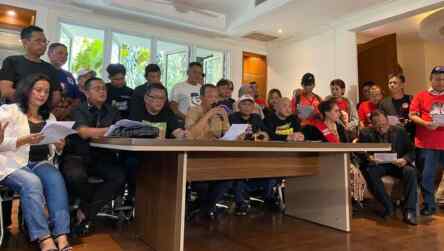Foto: Forum Komunikasi Antar Relawan Ganjar-Mahfud mengeluarkan 'Petisi Brawijaya'.