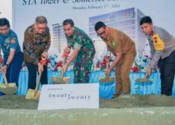 Bobby Groundbreaking Pembangunan 2 Gedung Modern di Tengah Kota Medan