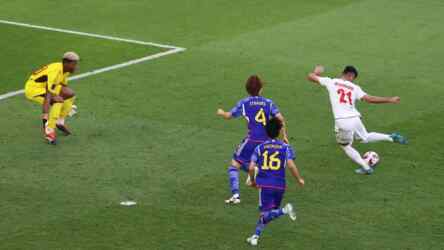 Foto: Iran menang dramatis atas Jepang di perempat final Piala Asia 2023.