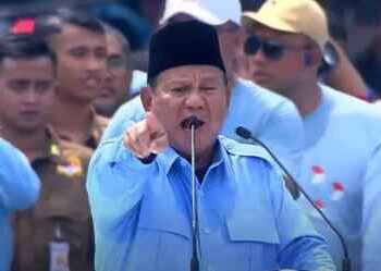 Prabowo di GBK