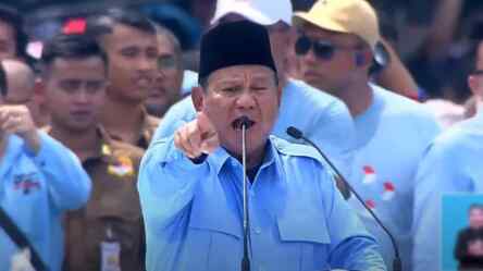 Foto: Prabowo di GBK