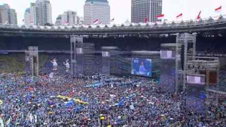 Foto: Kampanye akbar prabowo-gibran di GBK