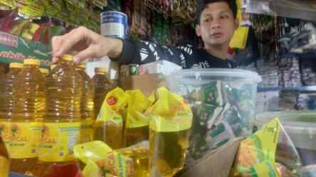 Foto: Penjualan minyak goreng.