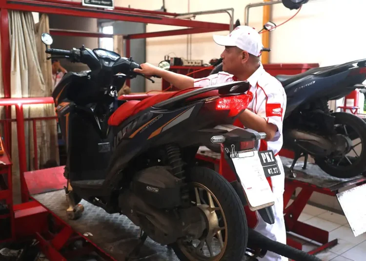 Foto: motor tidak bisa starter