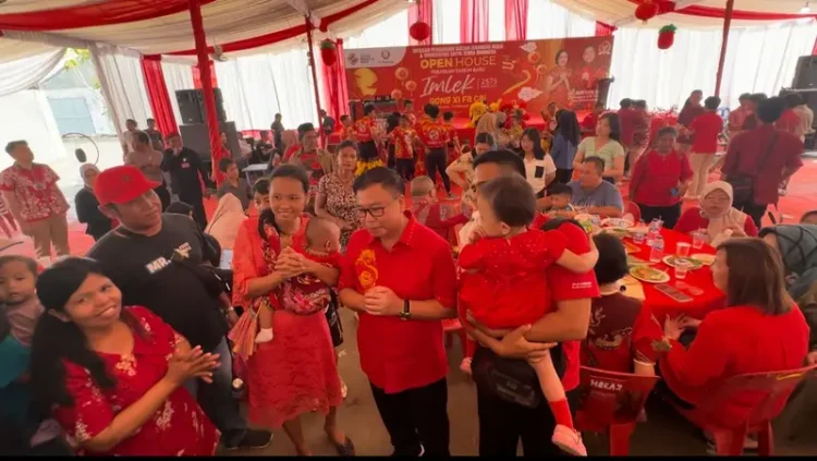 Foto: open house imlek
