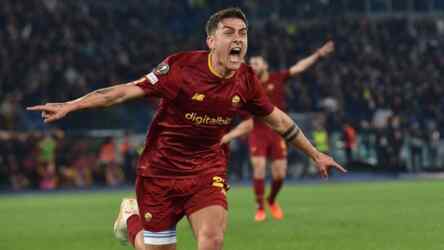 Foto: Penyerang AS Roma asal Argentina Paulo Dybala.
