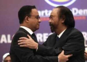 Surya Paloh dan Anies