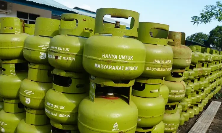 Foto: ungkap pengoplosan lpg