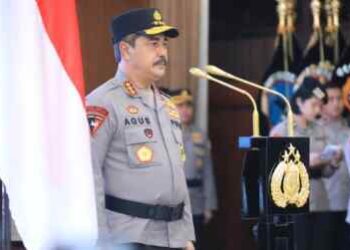 Wakapolri Pimpin Upacara Kenaikan Pangkat 4 Perwira Tinggi