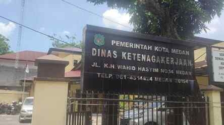 Disnaker Medan.