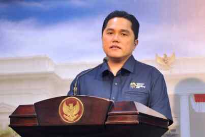 Foto: Menteri BUMN Erick Thohir.