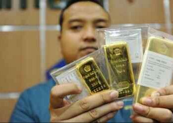 Rupiah Tancap Gas, Harga Emas Melambung