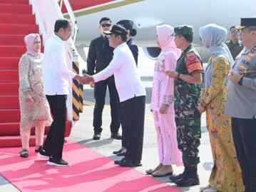 Sambut Jokowi