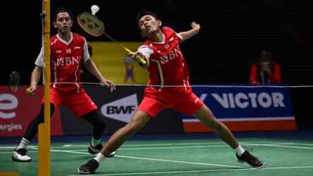 Foto: Indonesia kembali bentrok dengan India di Thomas Cup 2024.