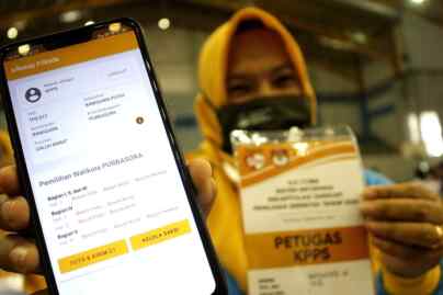 Foto: KPU Tak Lagi Tampilkan Grafik di Sirekap