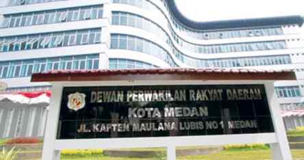 Foto: Gedung DPRD Medan.